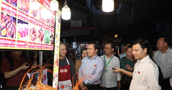 Die Behörden von Ho-Chi-Minh-Stadt überwachen die Herkunft und Qualität der Nahrungsmittel auf dem Lebensmittelmarkt, der viele Touristen anzieht.