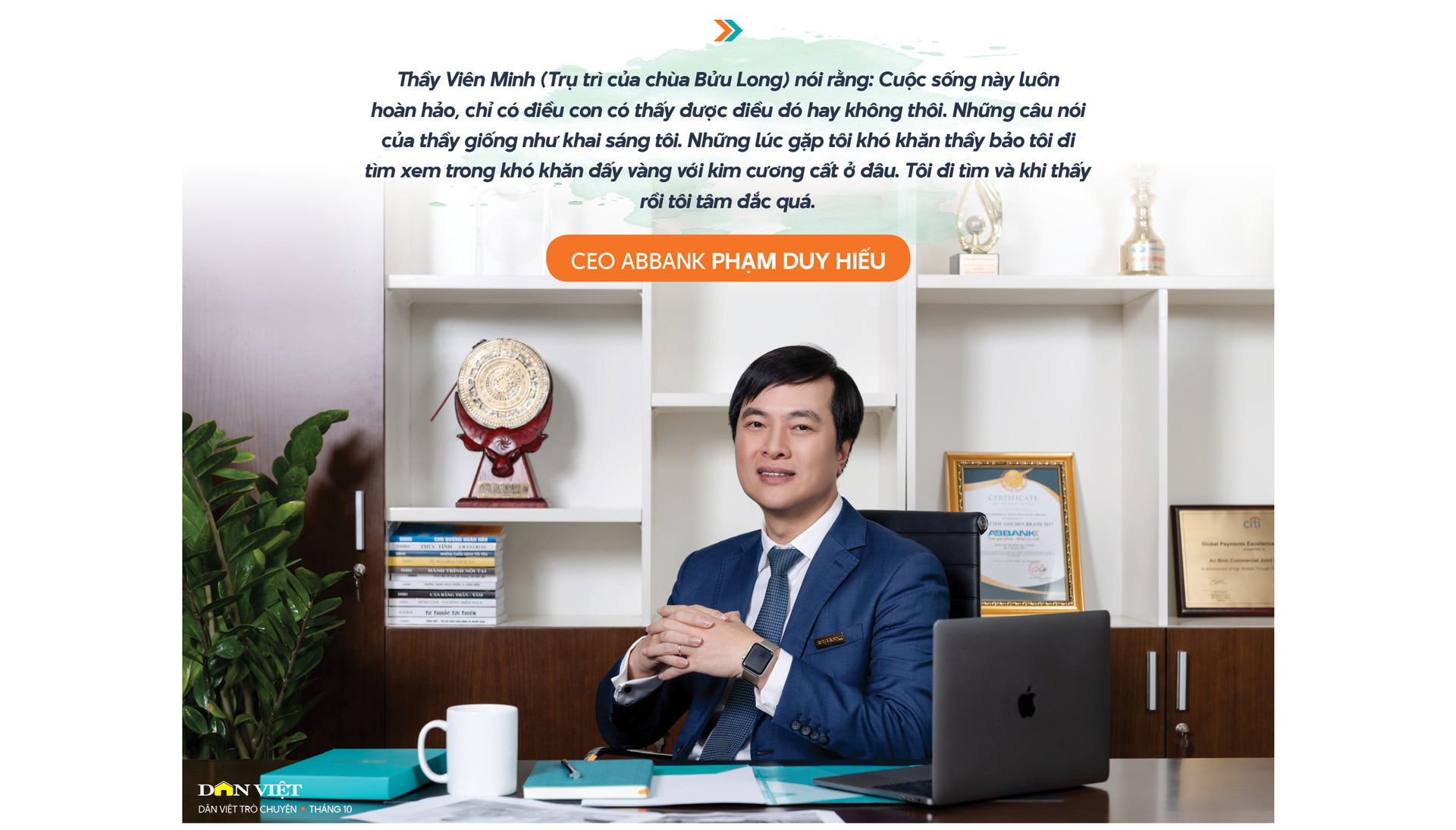 CEO ABBank Phạm Duy Hiếu: "Tôi nguyện dành trọn tâm huyết cống hiến cho ABBank" - Ảnh 10.