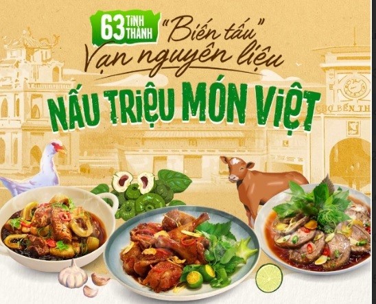 Phát triển Bản đồ ẩm thực Việt tôn vinh giá trị văn hóa ẩm thực địa phương