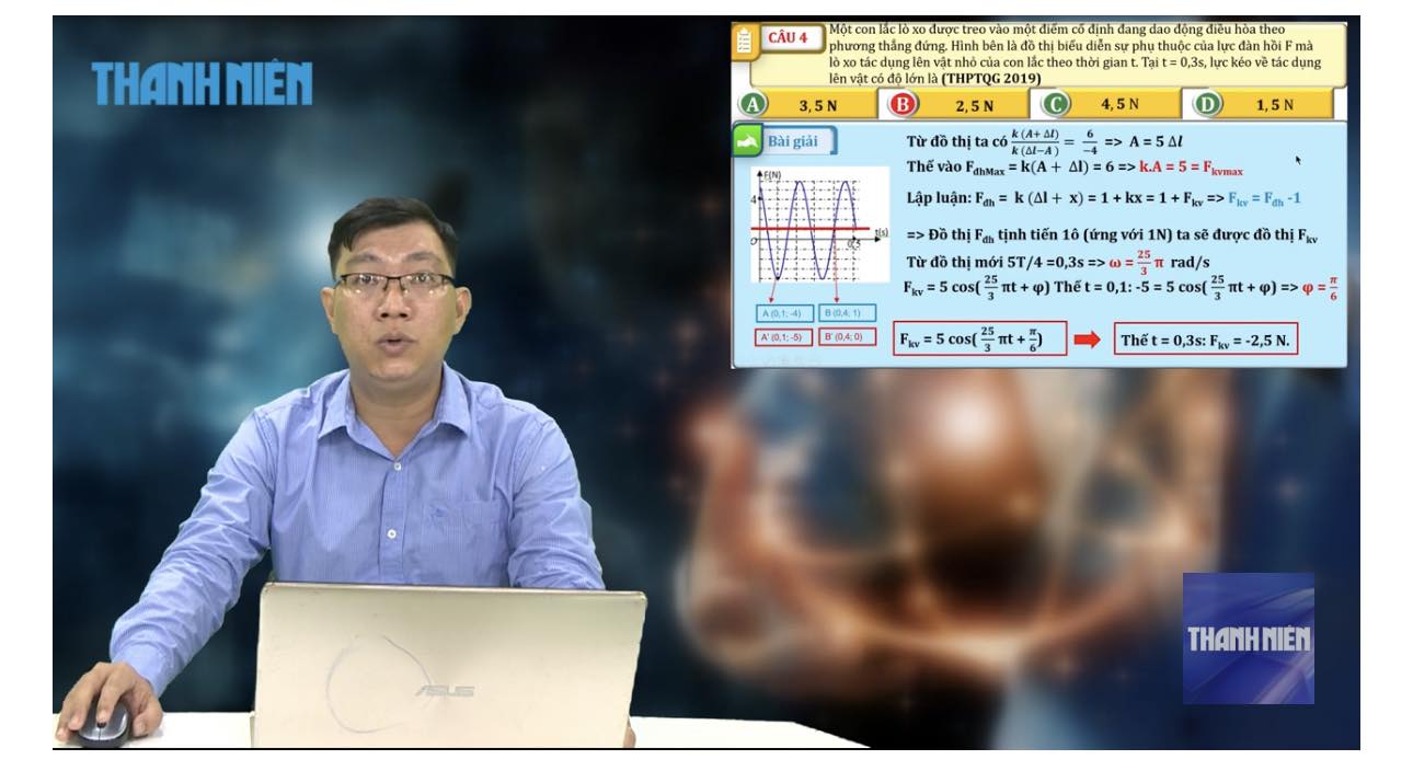 Bí quyết ôn thi tốt nghiệp THPT đạt điểm cao:Bài tập vận dụng giao thoa vật lý - Ảnh 1.