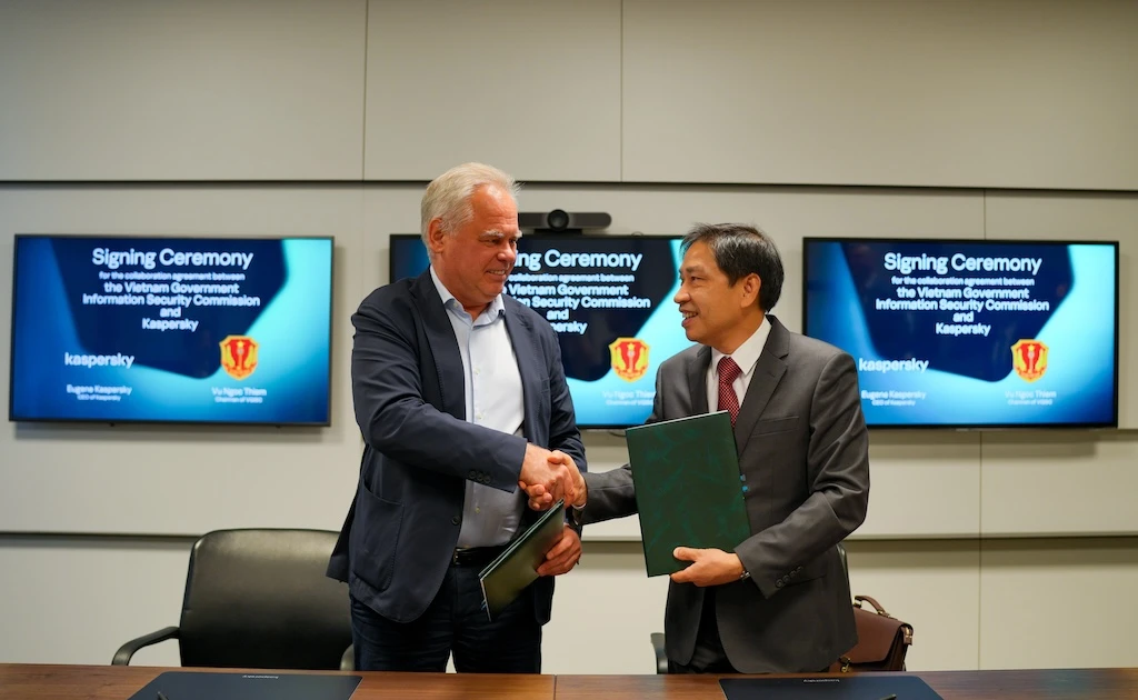 Kaspersky y el Comité Gubernamental de Criptografía (VGISC) amplían el Acuerdo de Cooperación en Ciberseguridad de Vietnam