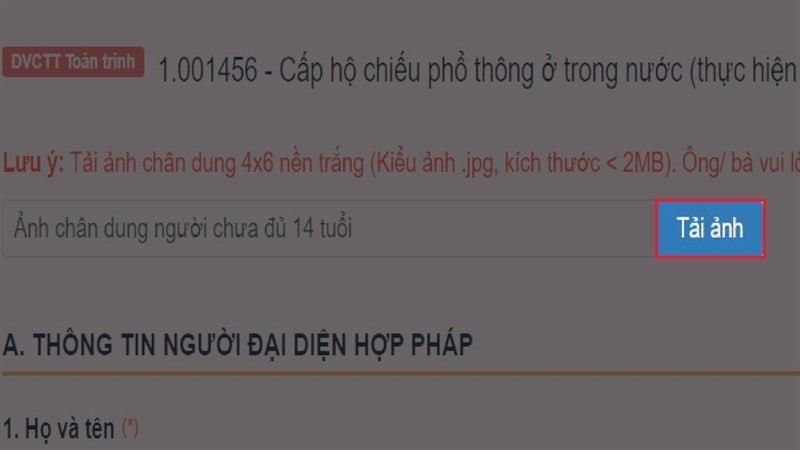 Dưới 14 tuổi vẫn có thể làm hộ chiếu theo hình thức online nhanh chóng, tiện lợi