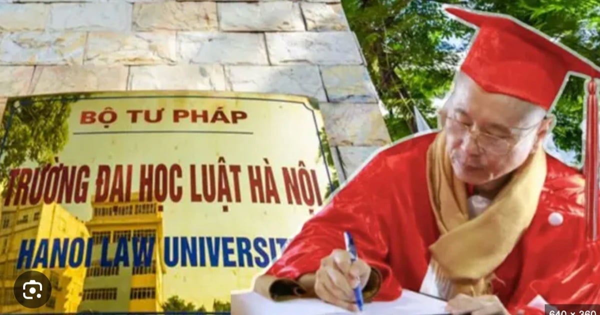 L'Université de droit de Hanoi a « signalé au ministère de l'Éducation et de la Formation le cas de M. Vuong Tan Viet »