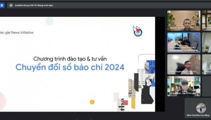 Tập huấn 'Tư vấn chuyên sâu về chuyển đổi số báo chí' cho trên 300 học viên