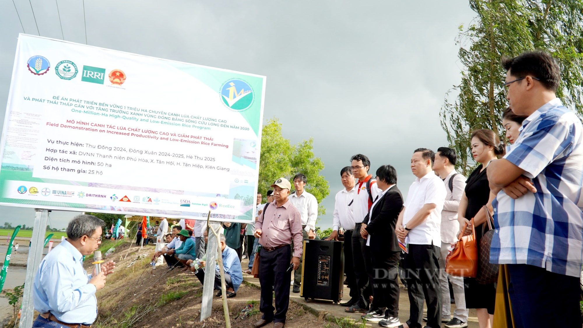 Tỉnh Kiên Giang khởi động Đề án 1 triệu ha lúa chuyên canh chất lượng cao, phát thải thấp- Ảnh 1.