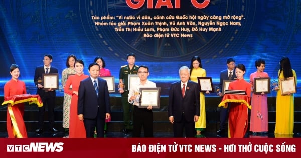 Báo điện tử VTC News đoạt giải C Giải Diên Hồng lần thứ nhất