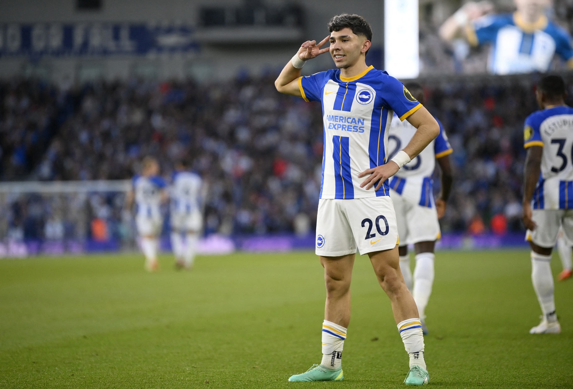 Sao trẻ Brighton lập siêu phẩm, tân vô địch Man City bị cầm hòa - Ảnh 5.