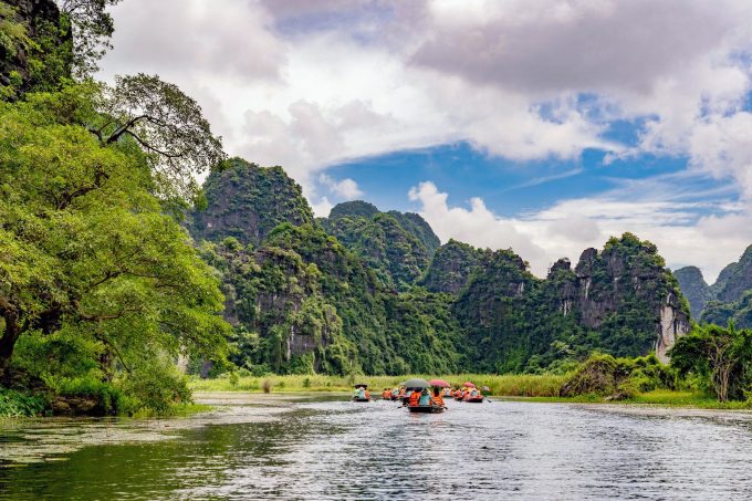 Ökotourismusgebiet Trang An (Ninh Binh). Foto: James Cao