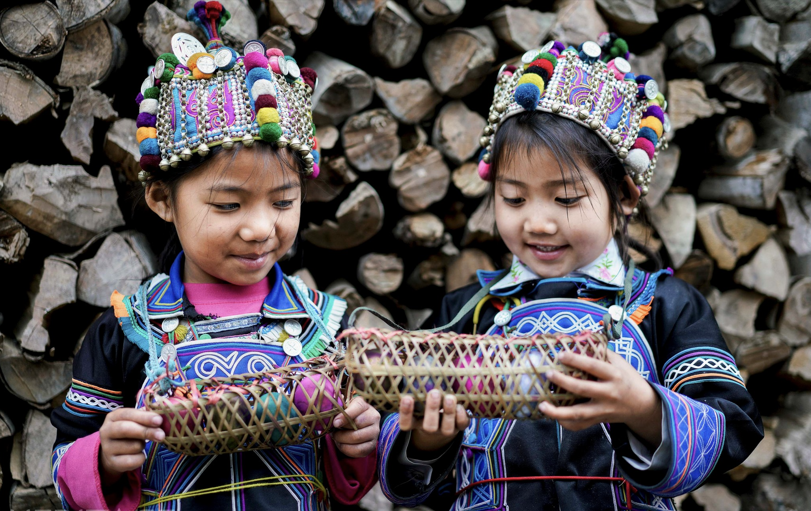 Bustling Children's Day of the Ha Nhi people