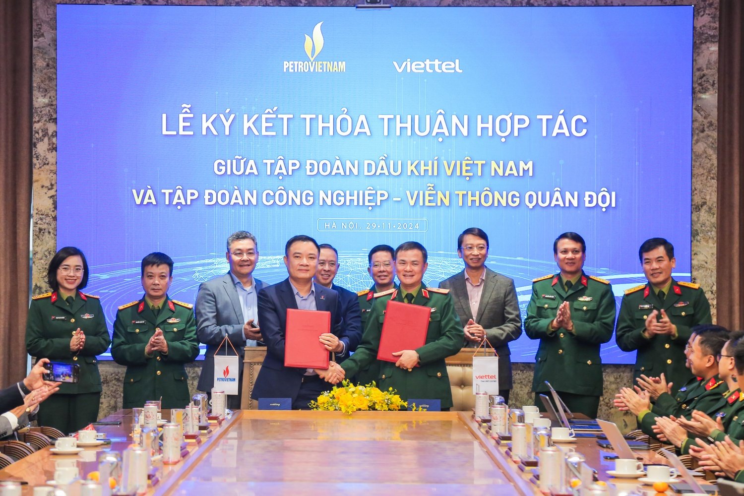 Petrovietnam và Viettel tiếp tục tăng cường, mở rộng hợp tác