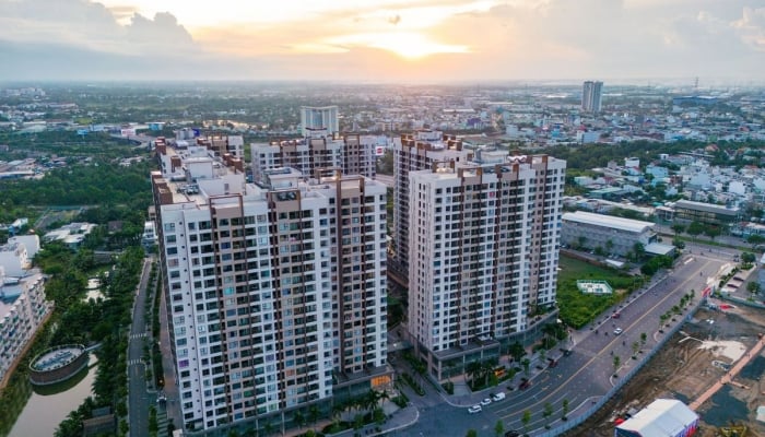 Wohnungen sind der einzige Lichtblick auf dem Immobilienmarkt in Ho-Chi-Minh-Stadt.