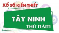 XSTN 18/5, trực tiếp kết quả xổ số Tây Ninh hôm nay 18/5/2023. KQXSTN thứ 5