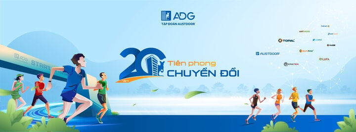 Giải bóng đá ADG Partner League nằm trong chuỗi sự kiện kỷ niệm 20 năm Tập đoàn Austdoor.