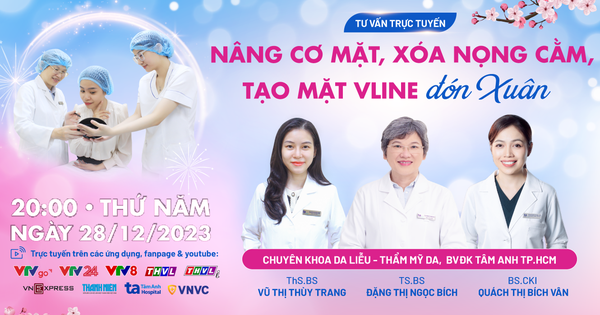 Nâng cơ mặt, xóa nọng cằm, tạo mặt V-line đón xuân