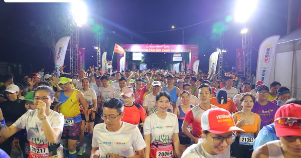 การเดินทางที่น่าจดจำของ 'การแข่งขันสีเขียว' Green Can Gio Marathon HDBank 2024