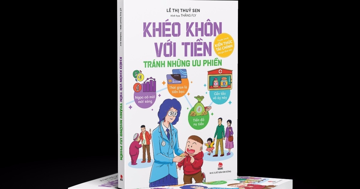 "Khéo khôn với tiền": Truyện tranh tài chính đầu tiên cho gia đình Việt