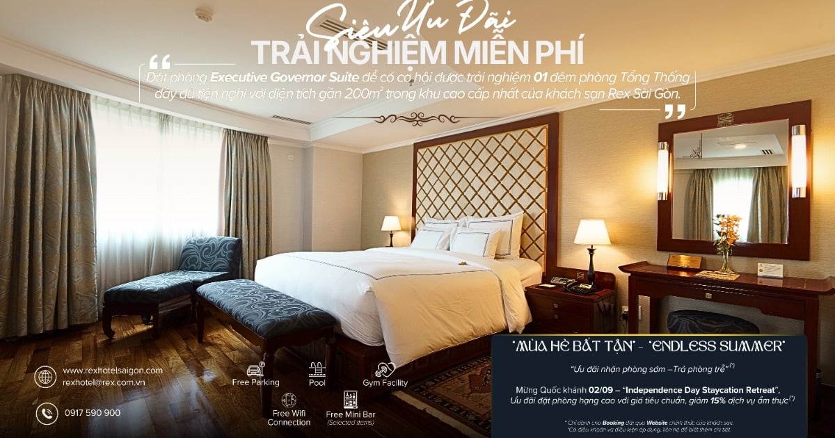 Rex Hotel Saigon tung ưu đãi hấp dẫn mừng lễ 2/9