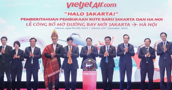 Im dritten Quartal 2023 erwirtschaftet Vietjet weiterhin Gewinne und eröffnet viele internationale Strecken.