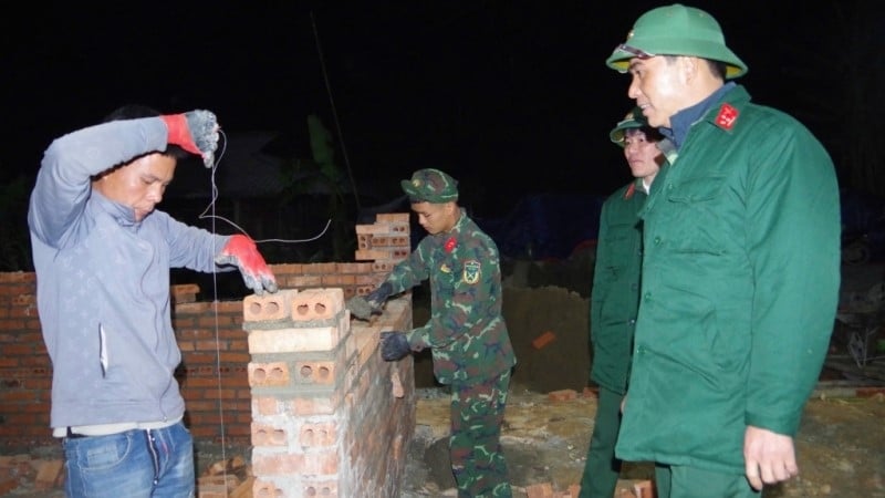 (Special Topics Department - Cao Bang Border Guard News) Cao Bang: Warm military-civilian relations at the border 4