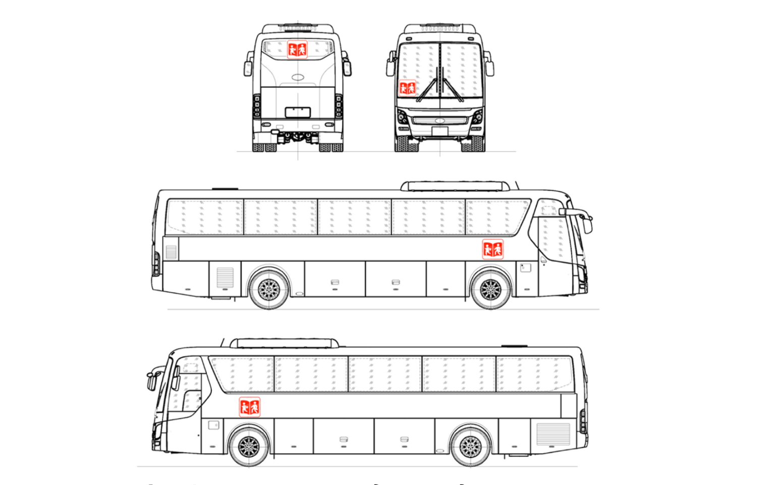 Từ 2025, xe chở học sinh phải có nhận diện ra sao?- Ảnh 2.