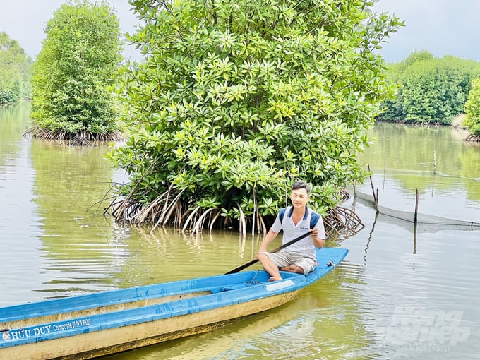 Hơn 19.000ha tôm - rừng tại Cà Mau đã đạt được các chứng nhận quốc tế. Ảnh: Trọng Linh.