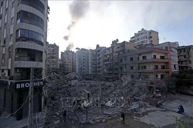 Israel airstrikes center of Lebanon's capital Beirut, 22 people killed