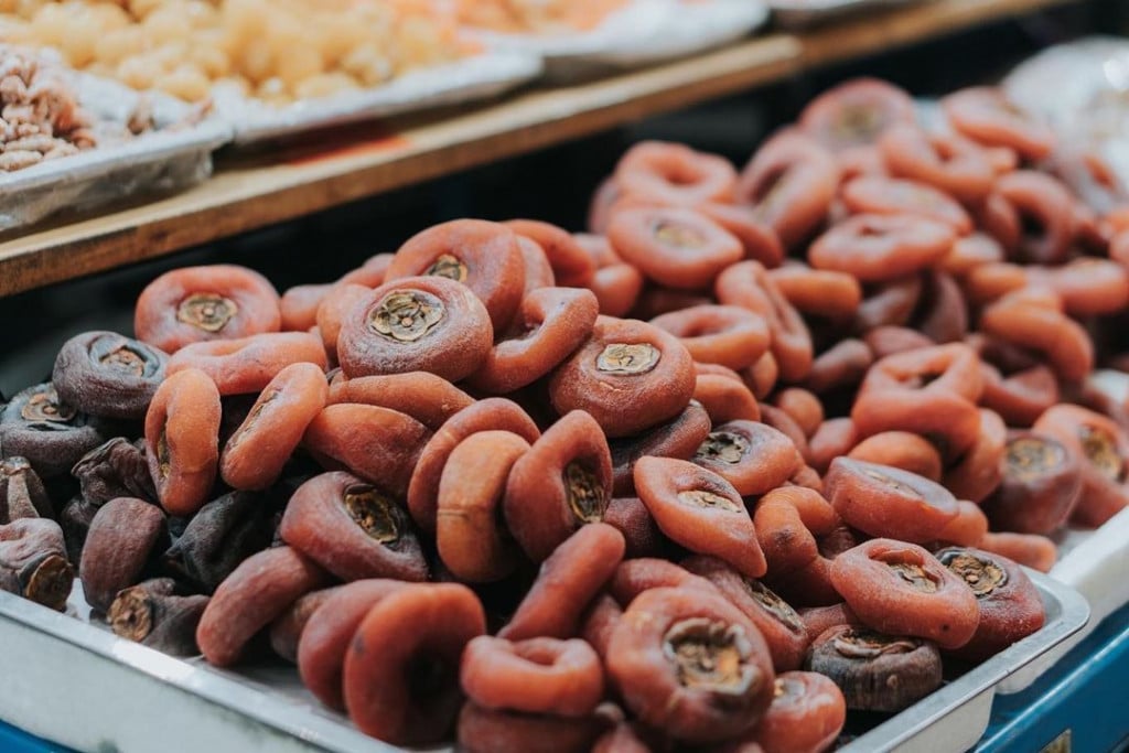 Dried persimmons in Tam Dao. Photo: @hello.minhlahien