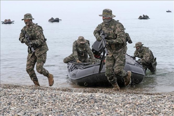 South Korean and US Marine Corps hold joint exercises to improve combined combat capabilities