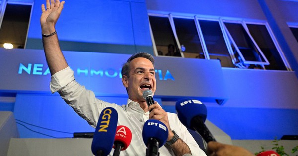 Thủ tướng Hy Lạp Kyriakos Mitsotakis tái đắc cử