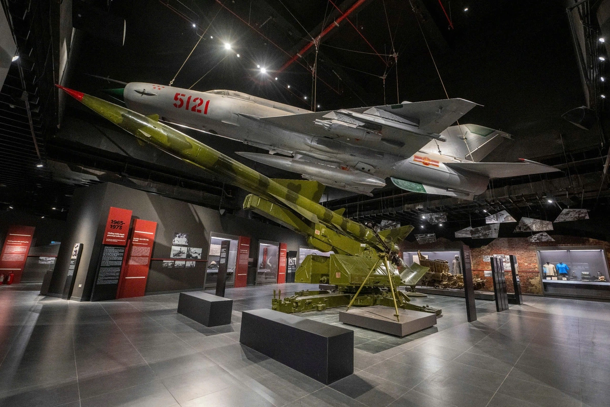 The new Vietnam Military History Museum opened on November 1, with free admission.