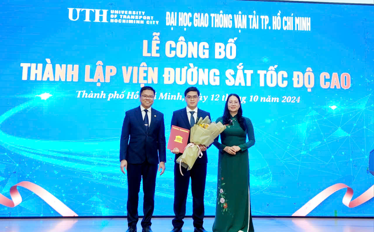 Trường Đại học đầu tiên thành lập Viện Đường sắt tốc độ cao- Ảnh 1.