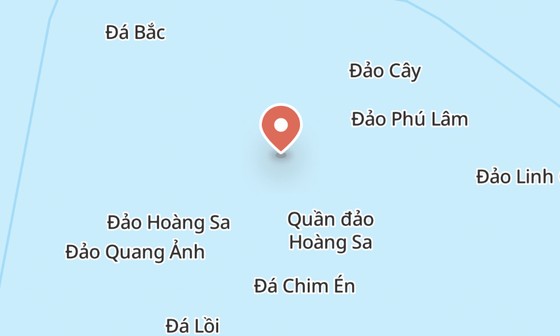 Grab Vietnam ได้อัปเดตแผนที่หมู่เกาะ Truong Sa ของเวียดนาม