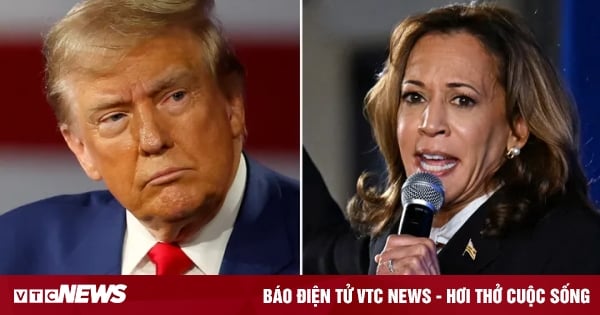 Điểm thăm dò bầu cử sít sao giữa ông Trump và bà Harris