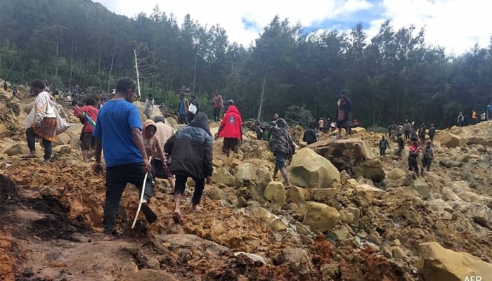 Mehr als 300 Menschen bei Erdrutsch in Papua-Neuguinea verschüttet