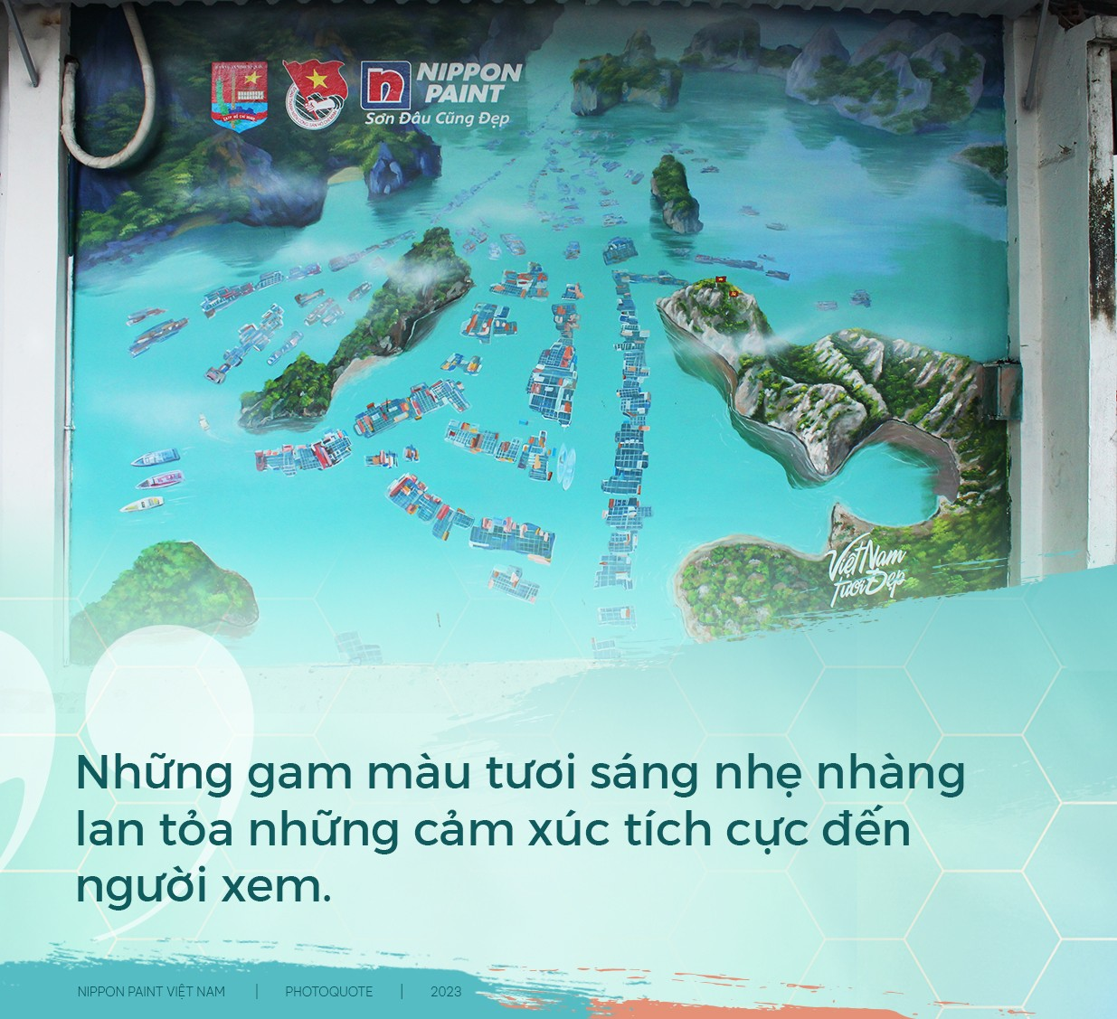 Tranh bích họa 'Việt Nam tươi đẹp': Diện mạo mới cho các bức tường tại TP.HCM- Ảnh 2.