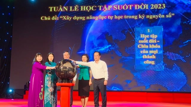 nhiều hoạt động tại Tuần lễ hưởng ứng học tập suốt đời 2024