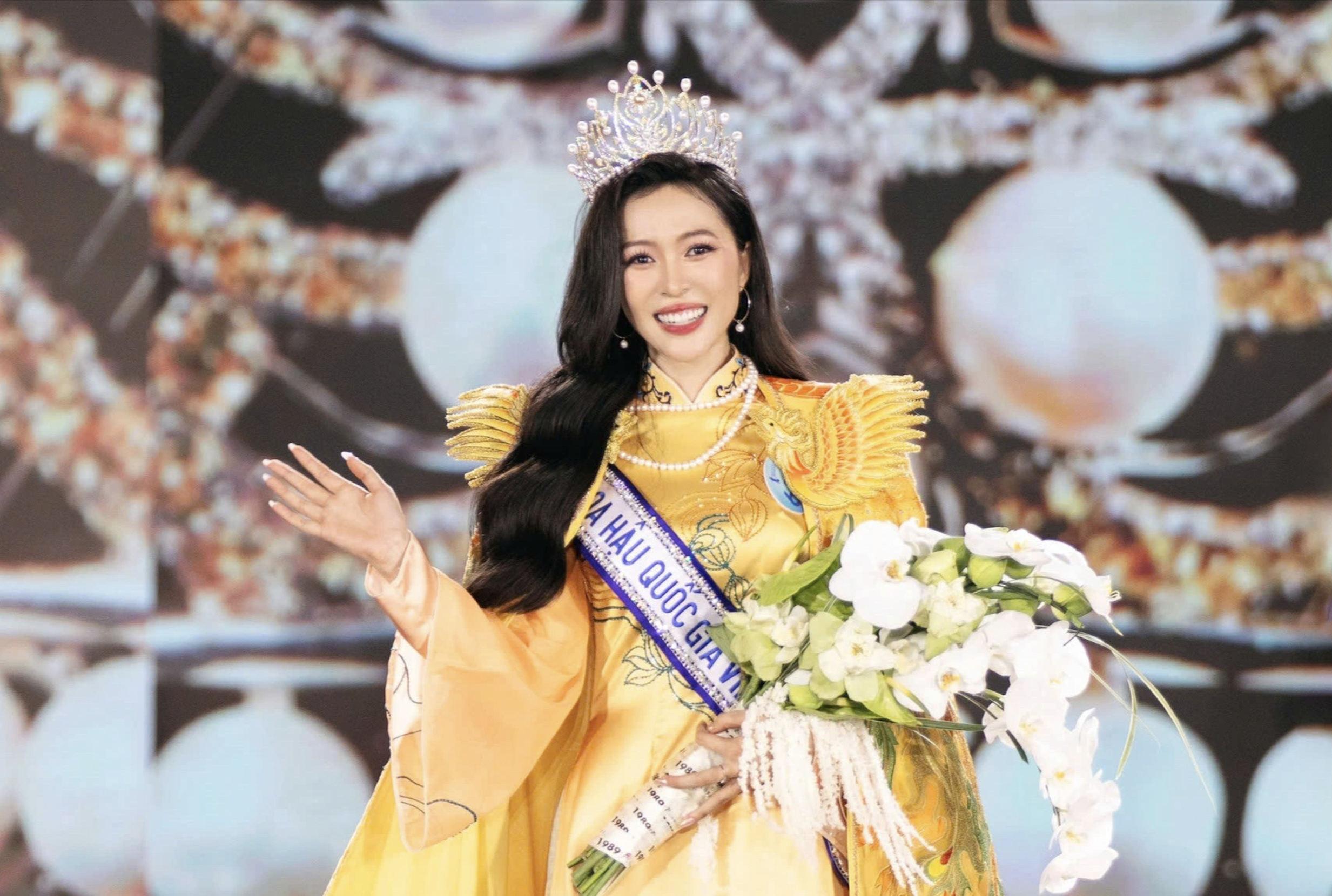 La bella Kieu Duy, de la capital occidental, fue coronada Miss Vietnam 2024