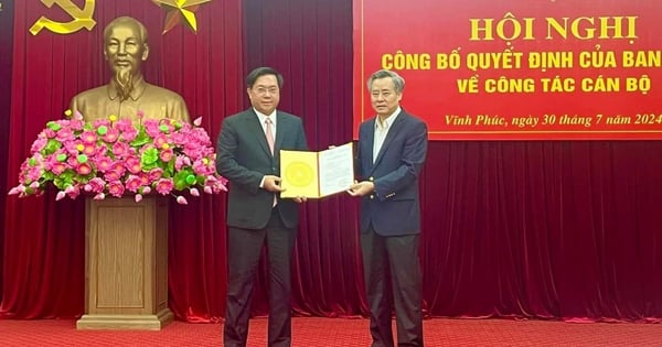 Thứ trưởng Bộ KH&ĐT Trần Duy Đông làm Phó bí thư Vĩnh Phúc