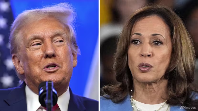 Mr. Trump agreed to debate with Mrs. Harris on TV on September 10, photo 1