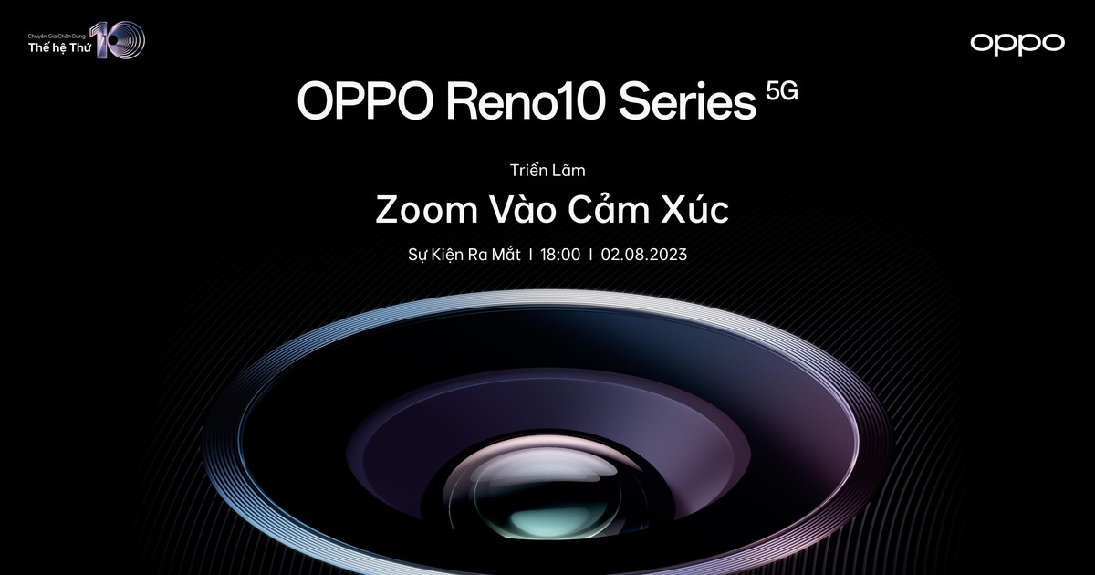 OPPO Việt Nam ra mắt Reno10 Series 5G vào ngày 2-8