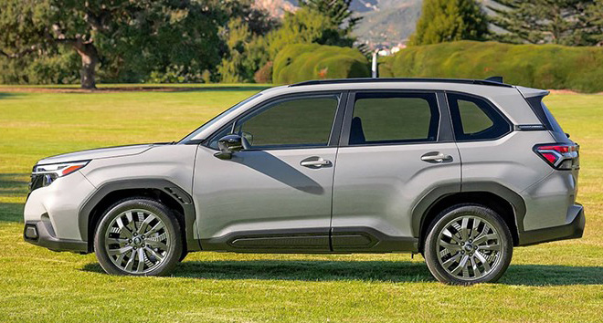 новое поколение subaru forester вид спереди фото 2