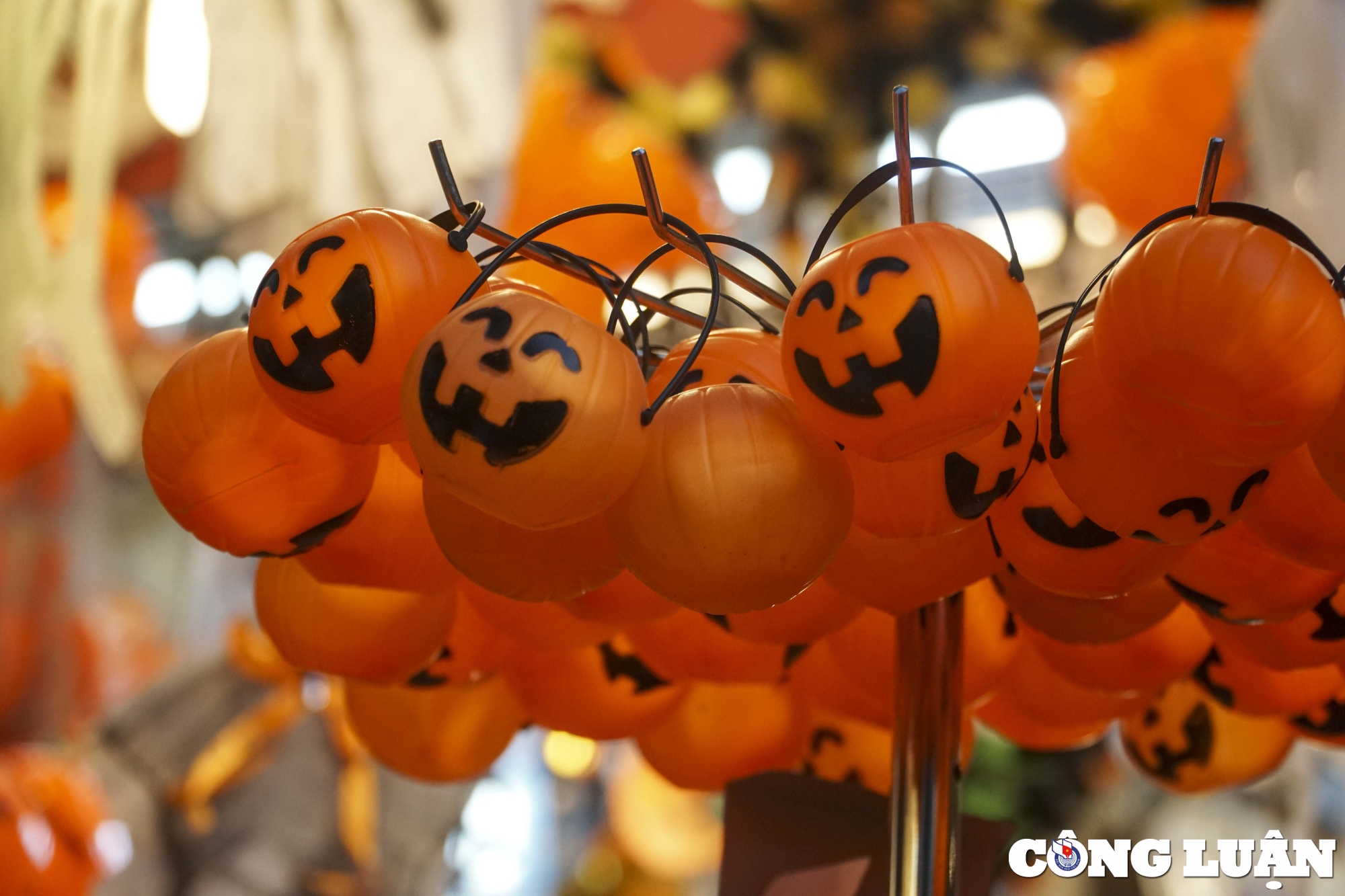 Die Hang Ma Street ist vor Halloween bunt