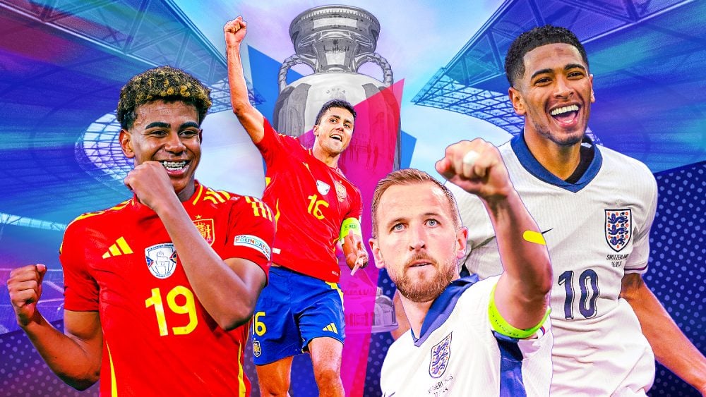 Football prediction Spain vs England in EURO 2024 final