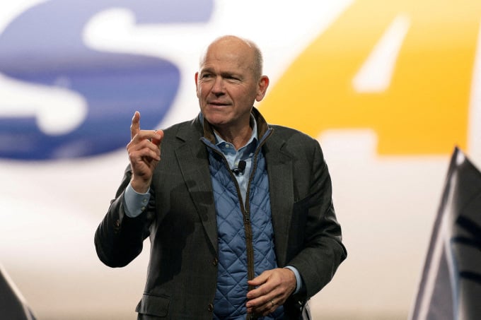 Boeing-CEO Dave Calhoun im Januar 2023 in Washington. Foto: Reuters