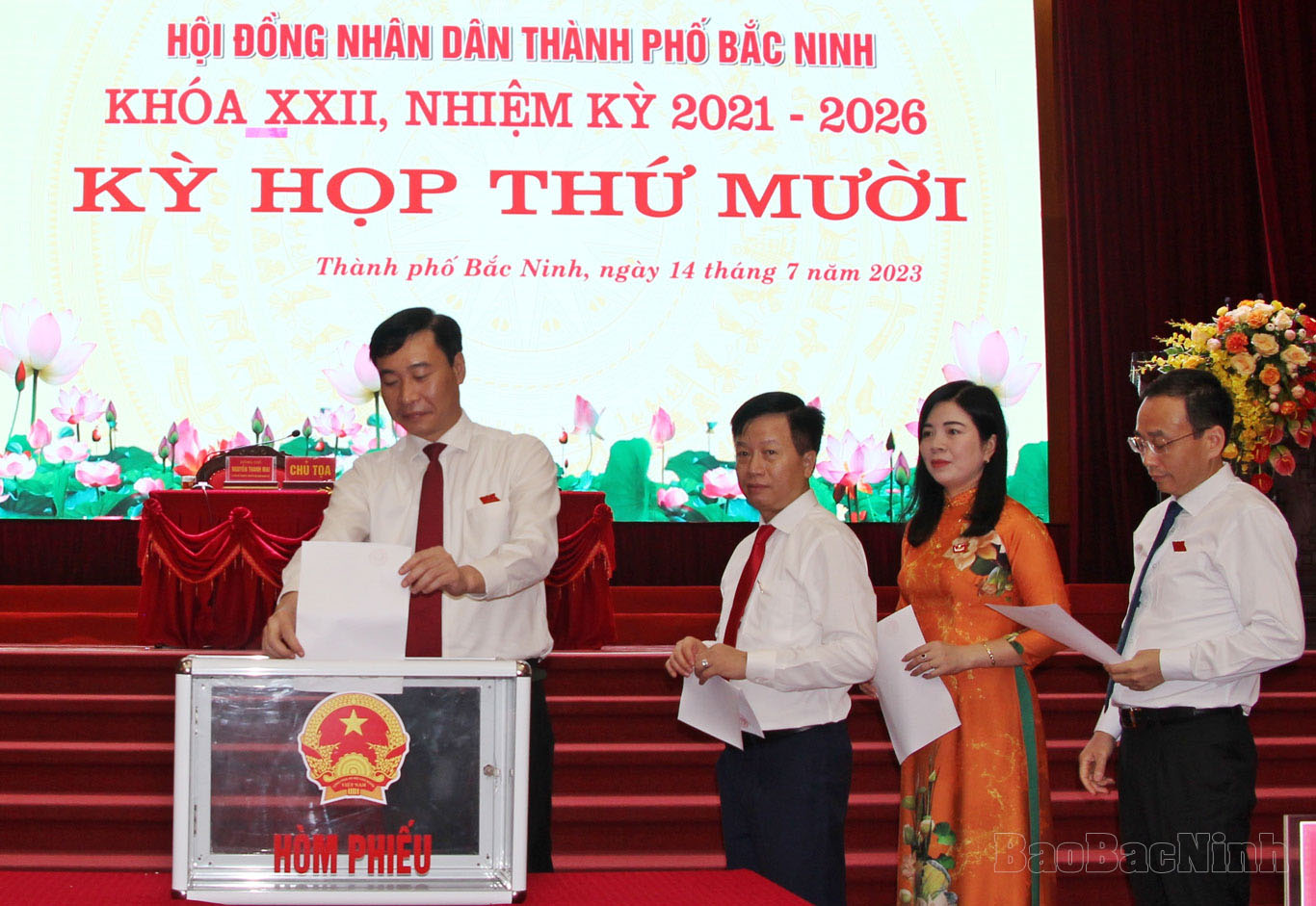 Kỳ họp thứ Mười, HĐND thành phố Bắc Ninh khóa XXII, nhiệm kỳ 2021-2026