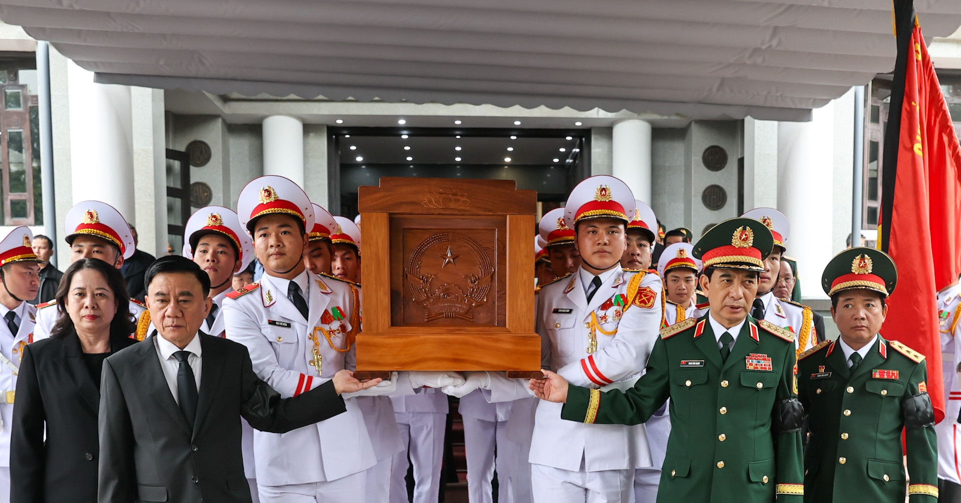 Abschied von General Nguyen Quyet an seiner letzten Ruhestätte