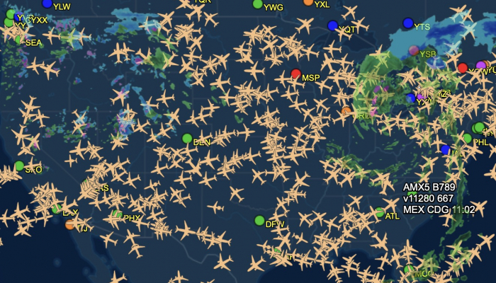 Severe weather causes thousands of flights to be delayed in the US