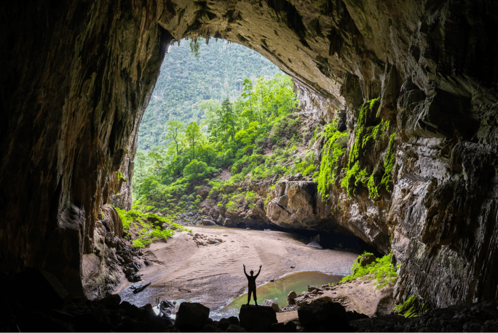 Der Phong Nha-Ke Bang-Nationalpark hat viele große, majestätische Höhlen.