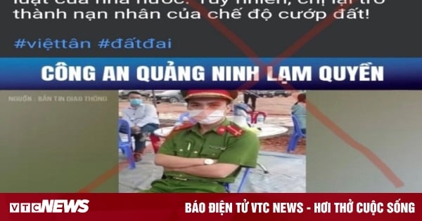 Aclaración de información distorsionada sobre la Policía Provincial de Quang Ninh en Facebook