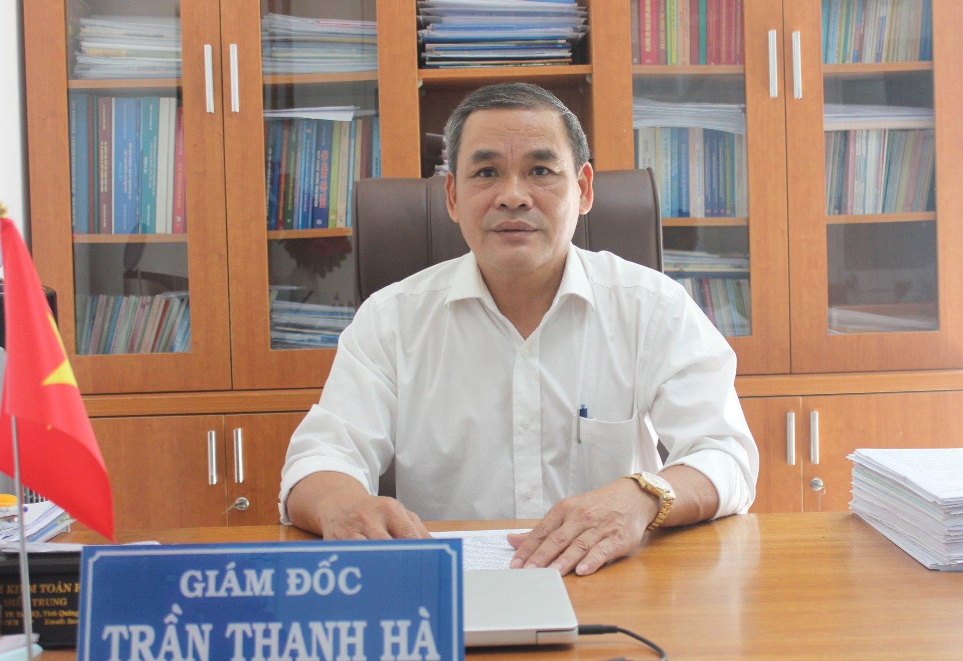 លោក Tran Thanh Ha ប្រធានមន្ទីរធនធានធម្មជាតិ និងបរិស្ថានខេត្ត Quang Nam.jpg